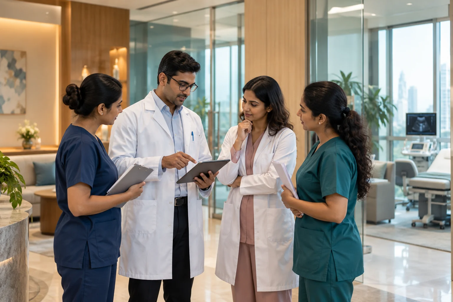 Naraya clinicians coordinating fertility care