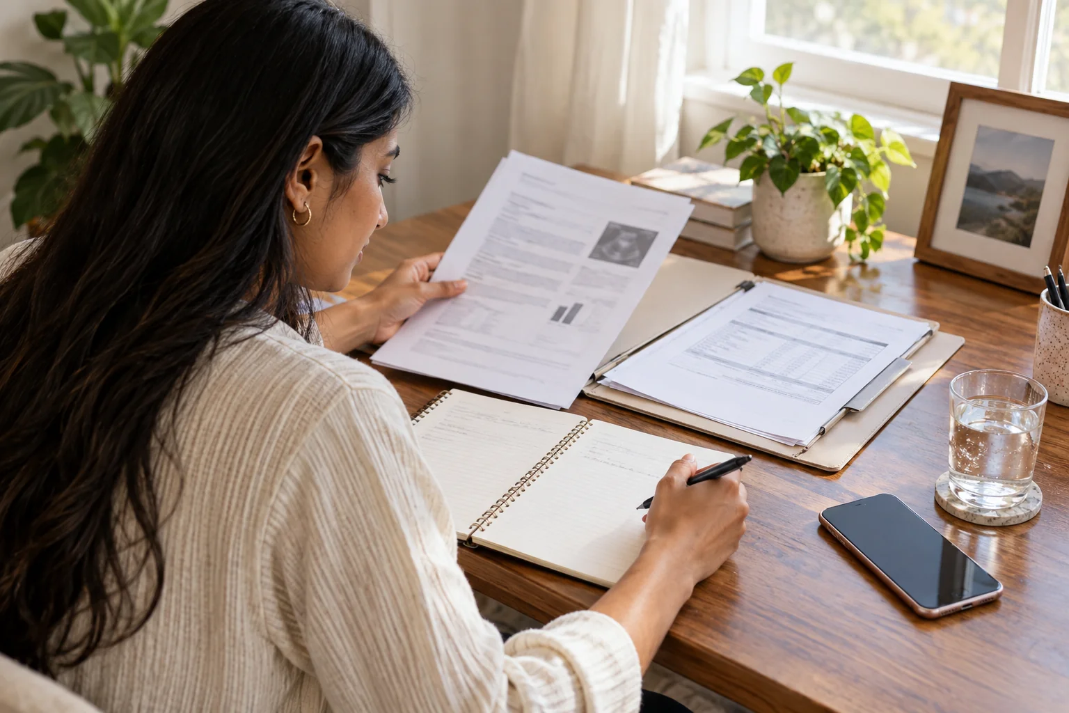 Preparing for a fertility consultation