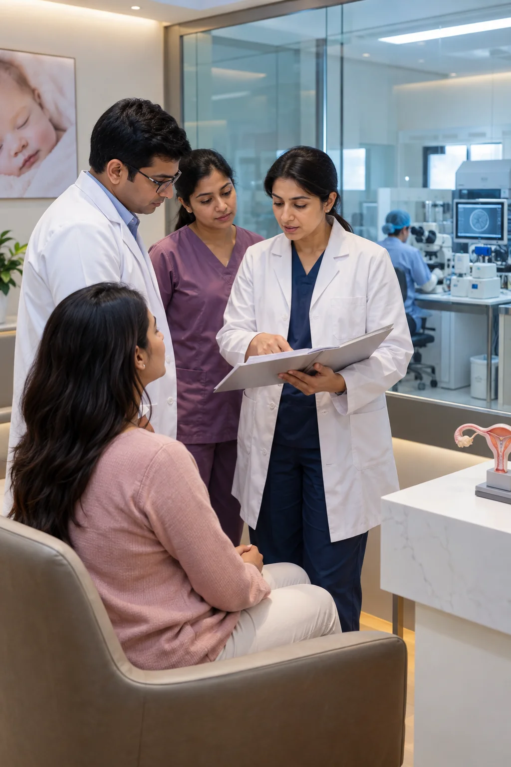 Naraya clinicians coordinating fertility care