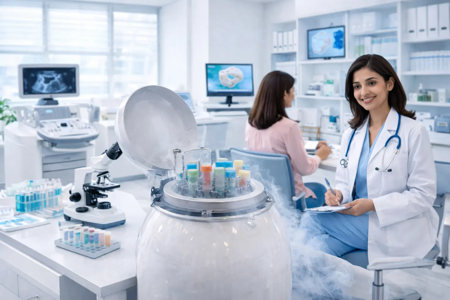 Modern egg freezing clinic in Mumbai offering fertility preservation services